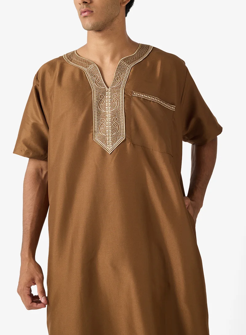 Robert Wood  Morrocan Classic Thobe for Men | Best Price UAE